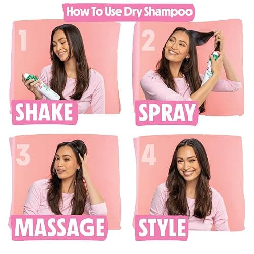 Not Your Mother's Dry Shampoo Spray Signature Assortment (3-Pack) - 7 oz Each - Clean Freak, Plump for Joy & Beach Babe - Instantly Absorbs Oil & Extends Style Life for Refreshed Hair thumbnail 5