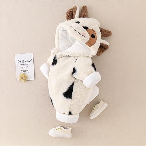 Tempura unisex-baby baby-boys Unisex Baby Fleece Thicken Romper thumbnail 5