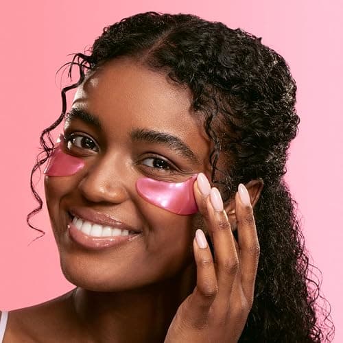 grace & stella Award Winning Under Eye Mask - Reduce Dark Circles, Puffy Eyes, Undereye Bags, Wrinkles - Gel Under Eye Patches - Small Birthday Gifts - Vegan Cruelty-Free (Pink, 6 Pairs) | Reduce Dark Circles, Undereye Bags, Wrinkles - Gel Under Eye Mask- Small Birthday Gifts - Vegan Cruelty-Free (Pink, 6 Pairs) thumbnail 5