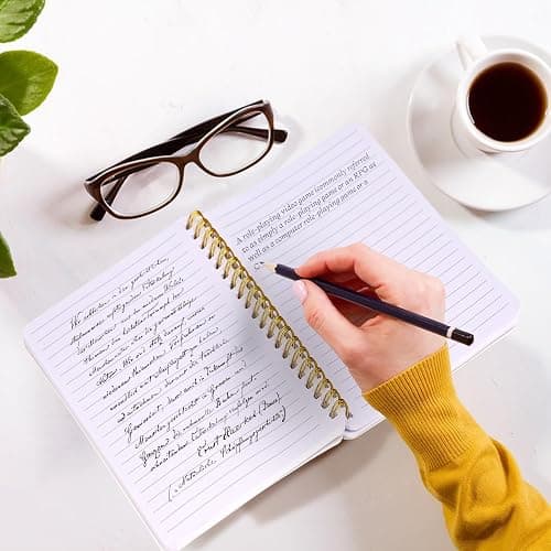 EHME EHME EHME 6 PCS Small Spiral Notebook 5x7, Cute Aesthetic Spiral Journal Note book for Women & Men, Spiral Bound Journals for Work School Note Taking Business, Journals for Writing 50 Sheets thumbnail 5