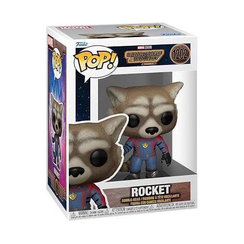 Funko POP! Vinyl: Marvel - Guardians of The Galaxy 3 - Rocket Raccoon - Collectable Vinyl Figure - Gift Idea - Official Merchandise - for Kids & Adults - Movies Fans - Model Figure for Collectors - Image 1