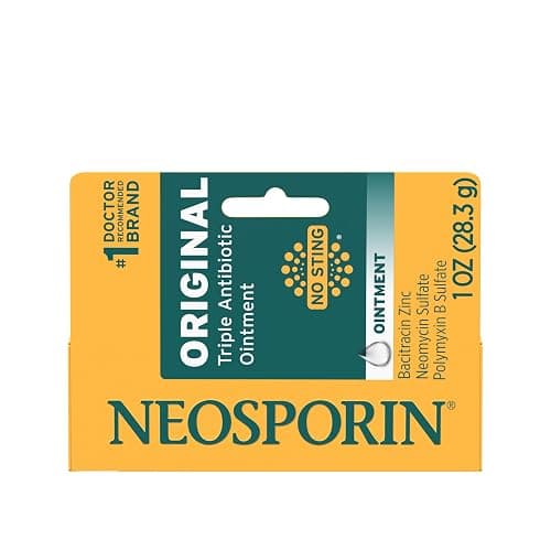 Neosporin Original First Aid Triple Antibiotic Ointment, Bacitracin Zinc & Neomycin Sulfate Infection Protection, Wound Care Treatment & Scar Appearance Minimizer for Minor Cuts, Scrapes & Burns, 1 oz thumbnail 7