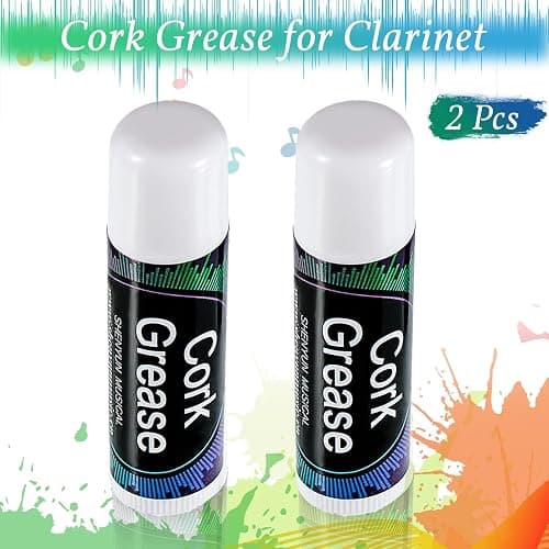 Tondiamo 2 Pieces Cork Grease for Clarinet Flute Grease Lubricant Tube Cleaning and Care Product Woodwind Instruments Accessory for Saxophone Clarinet Flute Supplies thumbnail 3