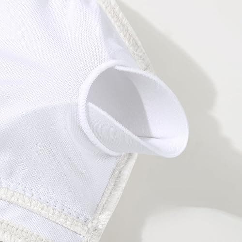 Girls Swimsuit Solid Bathing Suit 2 Piece Twist Cross Adjustable Straps Soft Lining Bikini for Teen Girls with Chest Pad thumbnail 5
