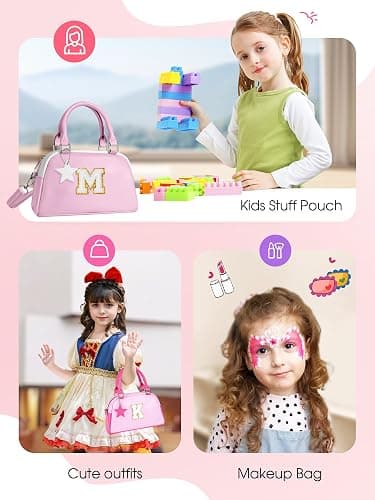 Elilier Birthday Gifts for 2 3 4 5 6 7 8 9 10 11 12, Girls Purse Kids Handle Bag, Gift for Toddler Kids Girls Preteens - Blue - B thumbnail 6