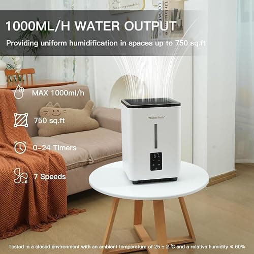 YougetTech Evaporative Humidifier (EH18S) thumbnail 7