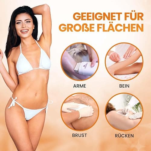 DERMAWAX Roll-on Wachspatronen Honig 6×100 ml – Warmwachs Nachfüllset | 6 Roll-on-Warmwachspatronen mit Honig für 100-ml-Wachswärmer – Vliesstreifen erforderlich; Gerät nicht enthalten thumbnail 6