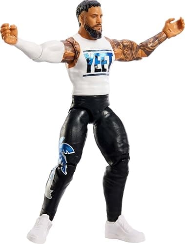 Mattel WWE Jey USO Action Figure, Main Event Series #153 6-inch Collectible with 10 Articulation Points & Life-Like Look - Jey Uso thumbnail 4