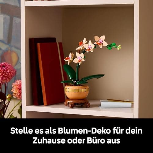 LEGO Botanicals Mini Orchid - Artificial Flowers Building Set for Adults - Indoor Plant w/a Terracotta Style Flowerpot - Home Decor Gift for Women - Valentine's Day Treat - 10343 thumbnail 7