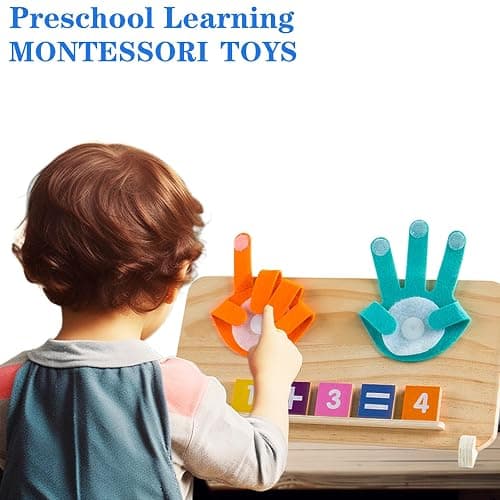 Montessori Toys for 3 4 5 Year Old,Preschool Learning Toys for Toddlers age 2-4,Educational Math manipulatives Number Counting Blocks for Kids,Birthday Christmas Stocking Stuffers for Boys Girls thumbnail 3