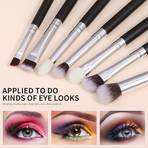DUcare Pennelli Make Up Set 15Pcs Pennelli Trucco Professionali Set di pennelli da trucco con del sacchetto Case thumbnail 5