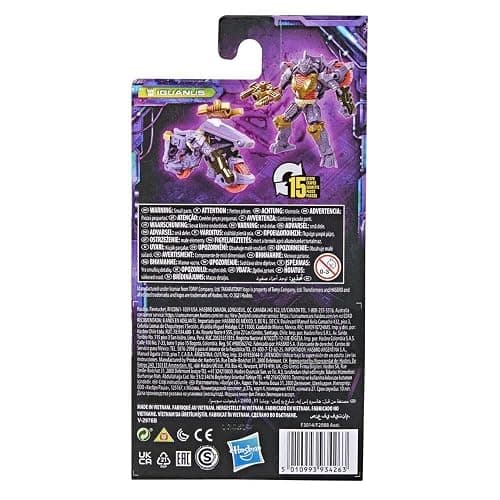 Transformers Toys Generations Legacy Core Iguanus Action Figure - Kids Ages 8 and Up, 3.5-inch thumbnail 3