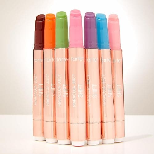 tarte maracuja juicy lip shift – Hydrating & Volumizing Lip Plumper Gloss Balm, Hyaluronic Acid & Vitamin E, pH-Powered Plumping Lipgloss, High Shine Finish, Vegan & Cruelty Free thumbnail 6