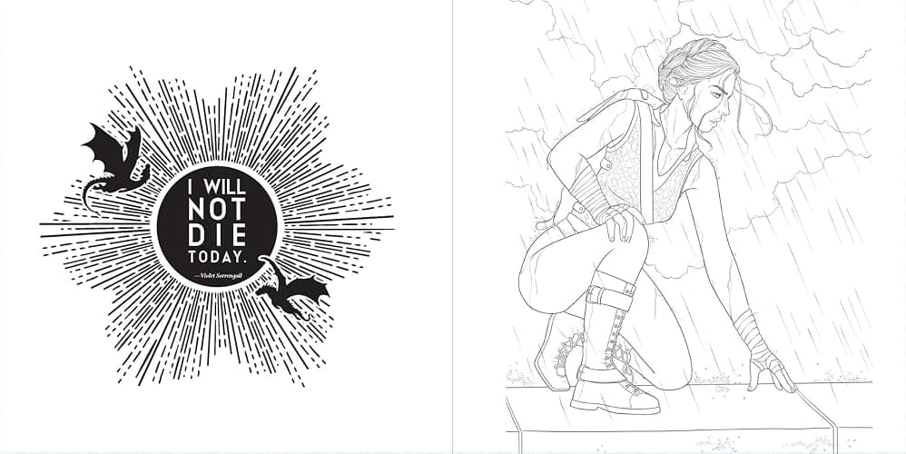 Fourth Wing: The Official Coloring Book thumbnail 6