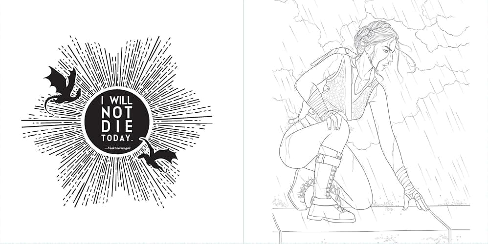 Fourth Wing: The Official Coloring Book thumbnail 7