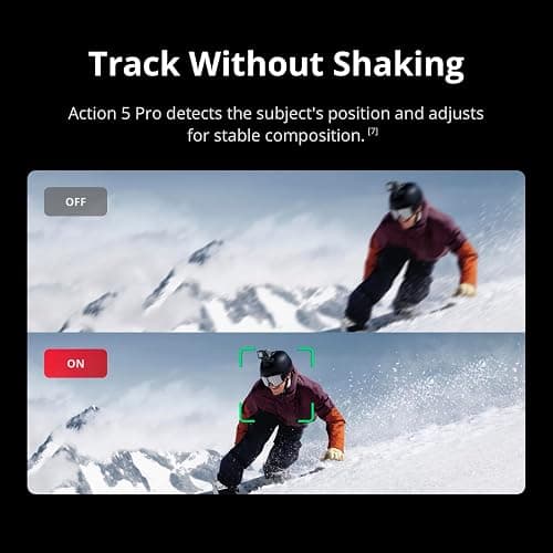 DJI Osmo Action 5 Pro Essential Combo, Waterproof Action Camera with 1/1.3" Sensor, 4K/120fps Video, Subject Tracking, Stabilization, Dual OLED Touchscreens, Action Camera 4K Ideal for Sports, Vlog thumbnail 3