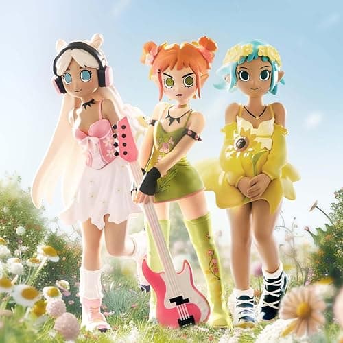 POP MART Peach Riot Punk Fairy Series Figures, Peach Riot Blind Box Figures, Random Design Action Figures Collectible Toys Home Decorations, Holiday Birthday Gifts for Girls and Boys, Single Box thumbnail 4