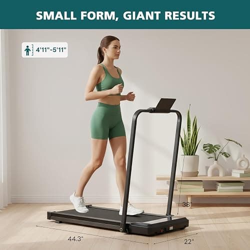 Smug Smug Walking Pad, Space Saving Design for Home & Office, Quiet Under Desk Walking Pad, 200 Lbs Capacity 3 in 1 Portable Walking Treadmill thumbnail 5