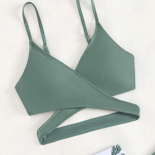 XINYUNZU Mädchen Bikini Set mit Badeshorts Hawaii Badeanzug 3-Teilig Bademode Schwimmanzug Swimsuit Girls Strand Badebekleidung Badeanzüge für Kinder 3-12 Jahre thumbnail 5