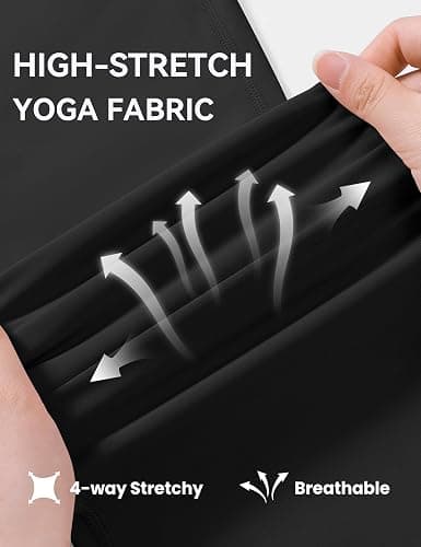 HASMES 3 Pack Girls Flare Leggings Kids Bell Bottom High Waisted Dance Yoga Pants Activewear thumbnail 7