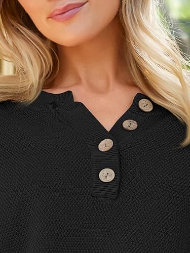 LILLUSORY Women's 2 Piece Lounge Sets Oversized Slouchy Matching Cozy Knit Sets thumbnail 2