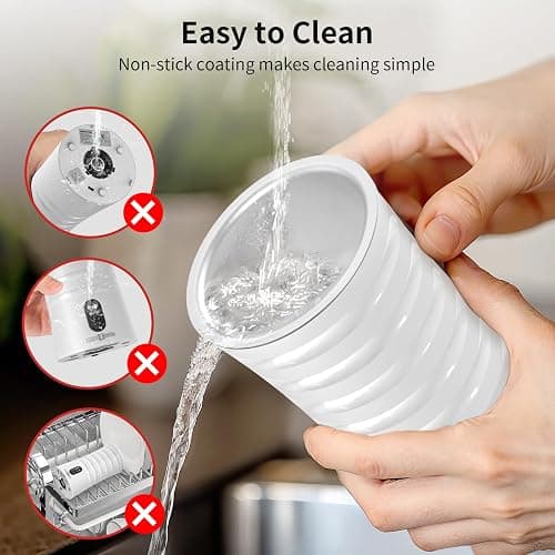 Milk Frother, Paris Rhône 4-in-1 Milk Steamer and Frother, Hot & Cold Foam Milk Warmer with Temperature Control, Auto Shut-Off Frothers for Coffee, Latte, Cappuccino, Macchiato thumbnail 6
