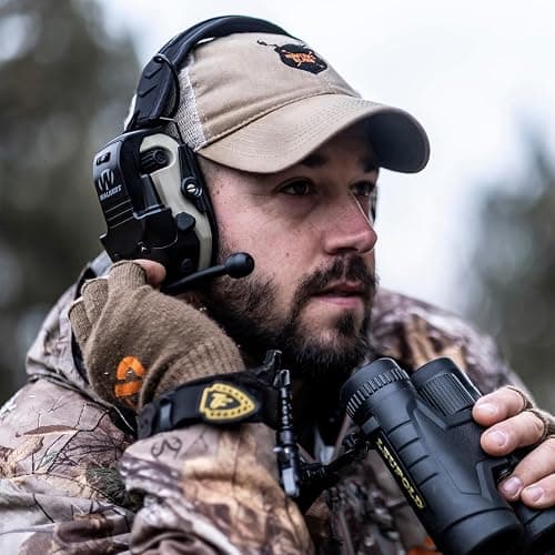 WALKER'S Razor Walkie Talkie Attachment - 22 Channels 3 Miles Range Distance Voice-Activated Handsfree Communication Device for Razor Shooting Muffs, 3 AAA Batteries Included thumbnail 6