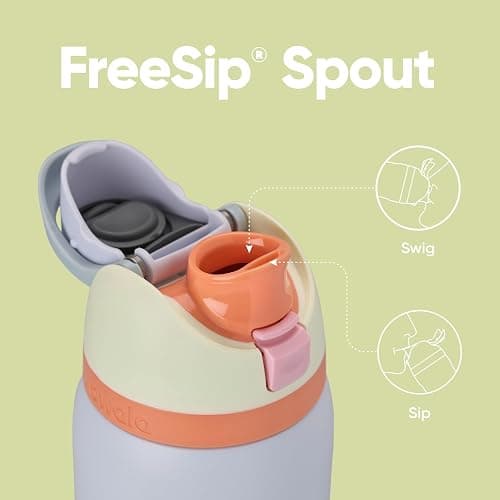 Owala FreeSip Insulated Stainless Steel Water Bottle with Straw for Sports and Travel, Leak Proof, BPA-Free, 945ml, Beach House thumbnail 2