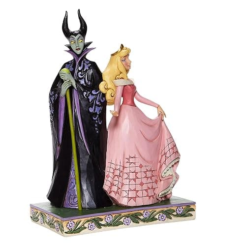 Enesco Disney Traditions by Jim Shore Sleeping Beauty Aurora and Maleficent Figurine, 9 Inch, Multicolor thumbnail 5