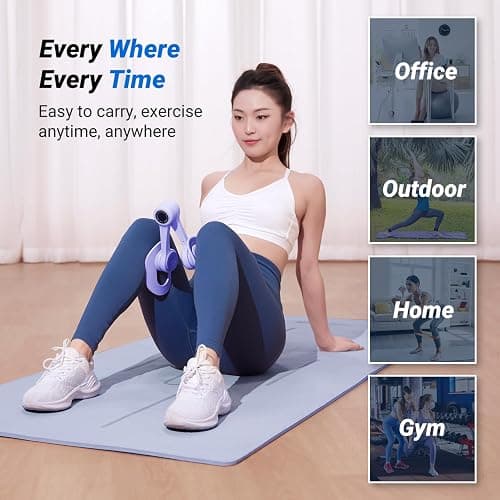 MERACH Thigh Trainer, Pelvic Floor Muscle Trainer, Inner Thigh Exercise Workout Equipment for Home Gym, Pelvic Floor Strengthening Women thumbnail 5
