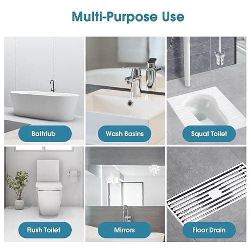 Disposable Toilet Brush with 48 PCS Refills, Disposables Toilets Cleaning System with Handle, Storage Caddy and 48Toilet Bowl Refill Heads for Bathroom Cleaning thumbnail 9