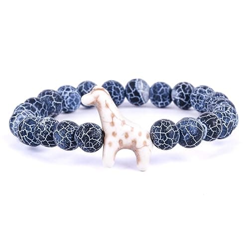 Fahlo Giraffe Tracking Bracelet – Track a Real Giraffe's Journey – Supports Wildlife Conservation – Elastic – on Interactive Mobile App Map – Unisex Conservation Gift - Image 1