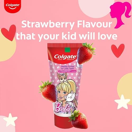 Colgate Kids Barbie Red Toothpaste - 80 g thumbnail 6