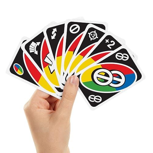 Mattel Games UNO All Wild Card Game with 112 Cards, Toy for Kid, Family & Adult Game Night for Players 7 Years & Older thumbnail 4
