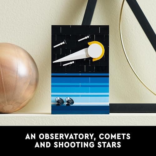 LEGO Ideas Tales of The Space Age Building Sets of Comets, Black Hole, & More for Adults 18+ - Space Themed DIY Crafts Kit for Display - Astronomy Gifts Idea - 21340 thumbnail 3