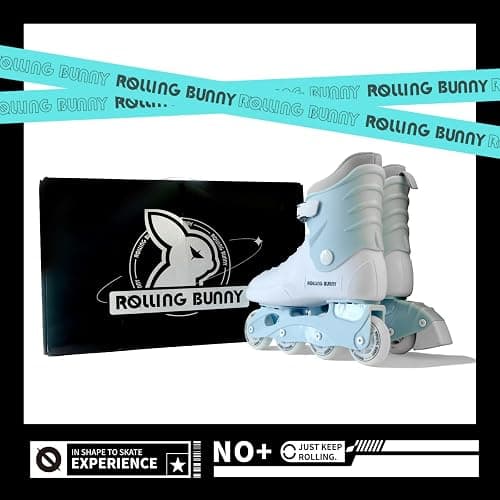 RollingBunny Inline Skates for Women Girls - Adult Inline Skates for Outdoor and Indoor, with Durable Outer Shell and Ankle Support, ABEC-7 Bearings, Solid and Comfortable thumbnail 6