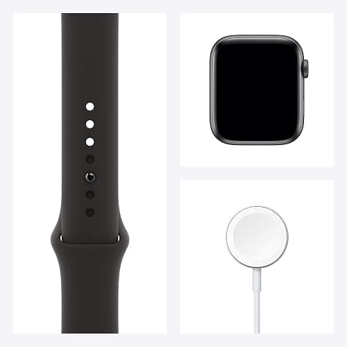 Apple Watch Series 6 (GPS, 44mm) - Space Gray Aluminum Case with Black Sport Band (Renewed) thumbnail 7