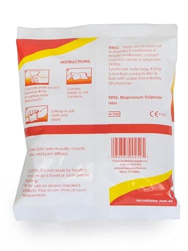 PrimaCare PHP-45 Instant Heat Pack for Emergency Heat Therapy, 4" x 5", Pack of 24 thumbnail 2