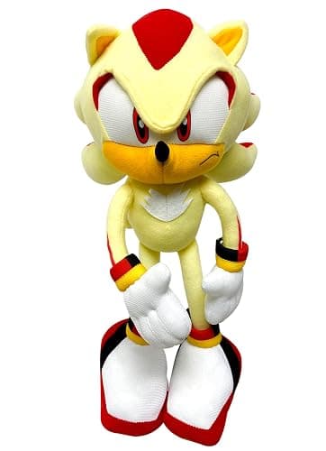 Great Eastern Entertainment Sonic The Hedgehog - Super Shadow Plush 10" - Image 1