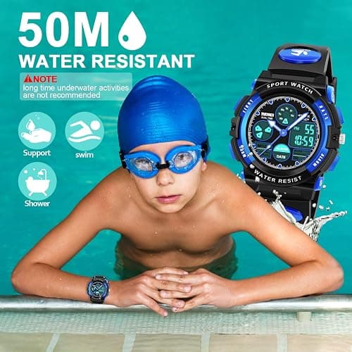 ATIMO LED Multi Function Waterproof Watch for Kids - Kids Gifts thumbnail 5