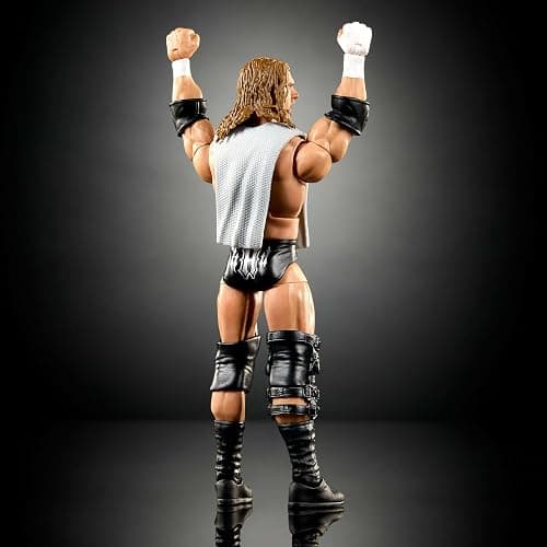 Mattel WWE Elite Collection Action Figure & Accessories, Premium Live Event Triple H Set, SummerSlam Series with Jesse “The Body” Ventura Build-A-Figure Parts​​​ thumbnail 5