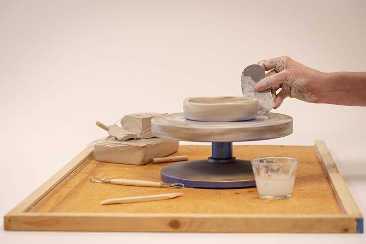 Pébéo - Argilla senza Cottura Gédéo - Creta Autoindurente, Senza Forno - Modellazione, Stampo e Ceramica, Grigio cemento, 1.5 Kg thumbnail 6
