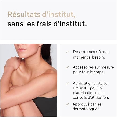 Braun Epilateur Lumiere Pulsee Silk·expert Pro 5 PL5156, Blanc et Or | Alternative au Laser à Domicile, Filaire, avec Pochette, Rasoir Gillette Venus, 2 Têtes thumbnail 6