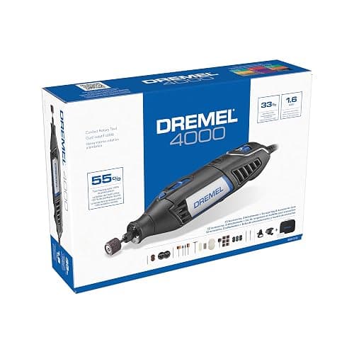 Dremel 4000-2/32 Variable Speed Rotary Tool Kit-Engraver, Polisher, and Sander- Perfect for Cutting, Detail Sanding, Engraving, Wood Carving, and Polising- 2 Attachments & 32 Accessories thumbnail 10
