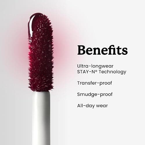 Sacheu Lip Liner STAY-N Peel Off Lip Stain — Long Lasting Waterproof Lip Tint with Hyaluronic Acid & Vitamin E — Transfer Proof Matte Finish, Vegan & Cruelty-Free (COREal) thumbnail 5
