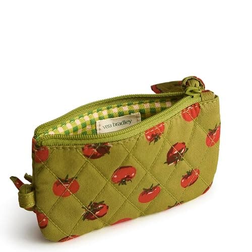 Vera Bradley womens Zip Card Pouch Lanyard, Cotton Gabardine thumbnail 2