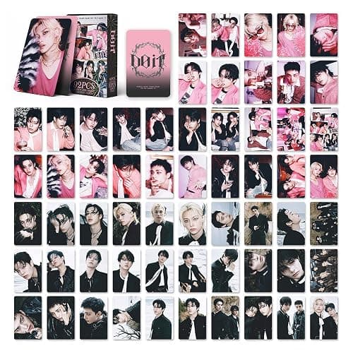 Stray Kids Photocards Album 92 PCS Stray Kids SKZ Photocards Album DO IT Merch Photo Cards Karma lomo Card Gift Lomo Cards Merch for Boys and Girls thumbnail 3