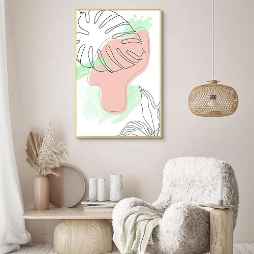 Golden State Art, 24x36 Aluminum Picture Frame, Gold Metal Thin Poster Frames for 24 x 36 inch Photo, Acrylic Front, Wall Hook for Horizontal or Vertical Display, 1 Pack thumbnail 4