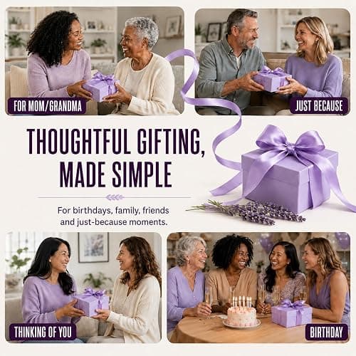 EMPURA Lavender Magnesium Lotion, Relaxing Gifts for Women, 4 Oz | Lavender & Chamomile Formula for Evening Massage, Legs & Feet – A Thoughtful Birthday Gift for Women thumbnail 2