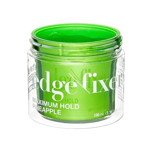 KISS COLORS & CARE Maximum Hold Edge Fixer, Non-Greasy Gel Formula Infused With Biotin B7, 24 Hour Hold, ‘Pineapple’ Scented, 3.38 Fl. Oz. (100 ml) thumbnail 4